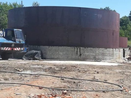 Резервуар вертикальный стальной в г.Новая Водолага